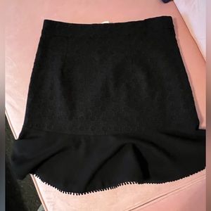 Black skirt